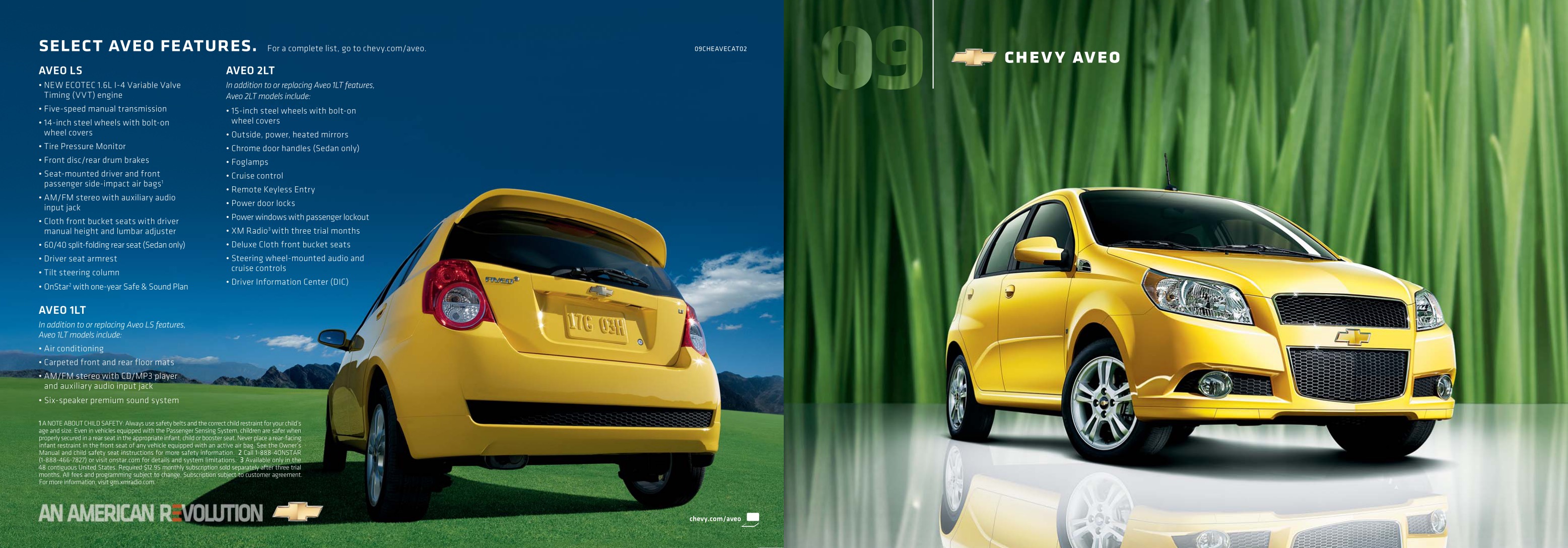 2009 Chevrolet Aveo Brochure